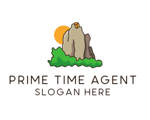 Outdoor Mountain Retreat logo design