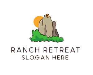 Outdoor Mountain Retreat logo design