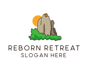 Outdoor Mountain Retreat logo design