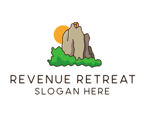 Outdoor Mountain Retreat logo design