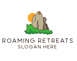 Outdoor Mountain Retreat logo design