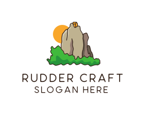 Outdoor Mountain Retreat logo design