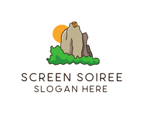 Outdoor Mountain Retreat logo design