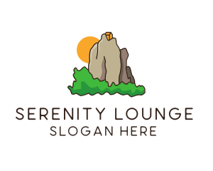 Outdoor Mountain Retreat logo design