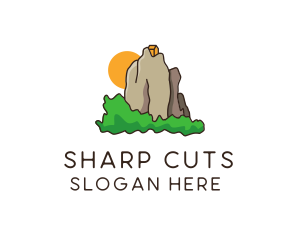 Outdoor Mountain Retreat logo design