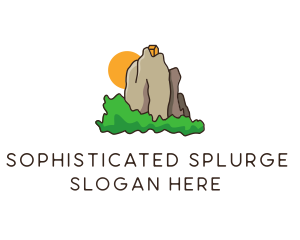 Outdoor Mountain Retreat logo design