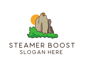 Outdoor Mountain Retreat logo design