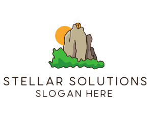 Outdoor Mountain Retreat logo design