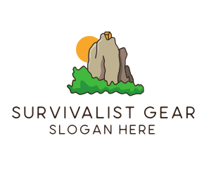 Outdoor Mountain Retreat logo design