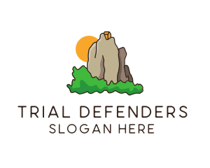 Outdoor Mountain Retreat logo design