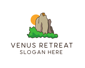 Outdoor Mountain Retreat logo design