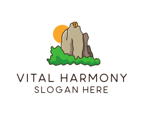 Outdoor Mountain Retreat logo design