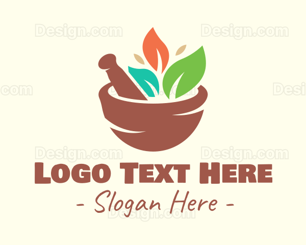 Organic Salad Bowl Logo