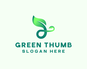 Horticulture Seedling Sprout logo design