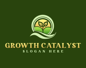 Plant Nature Landscaping logo design