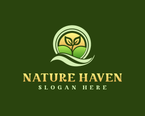 Plant Nature Landscaping logo design