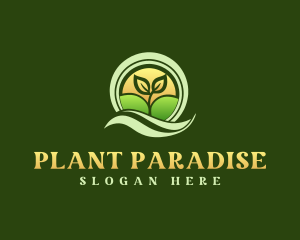 Plant Nature Landscaping logo design