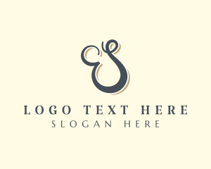 Luxury Business Letter S logo