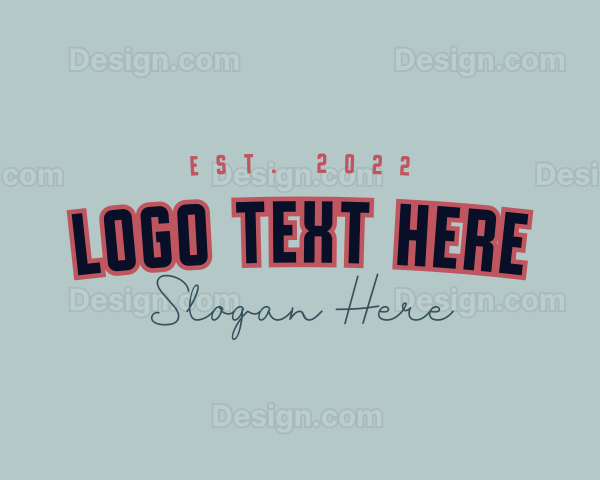 Generic Apparel Fashion Logo