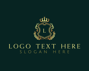 Elegant Ornament Crest logo