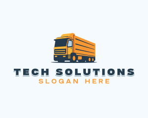 Shipping Freight Truck logo