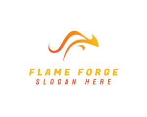 Flame Kangaroo Esports logo design