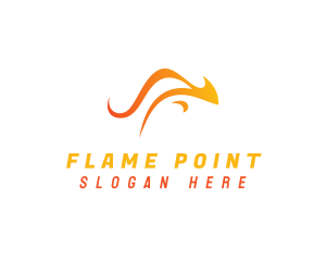 Flame Kangaroo Esports logo design