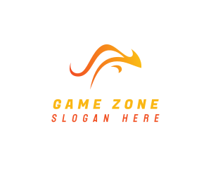 Esports - Flame Kangaroo Esports logo design