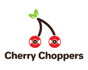 Cherry Music Record logo design