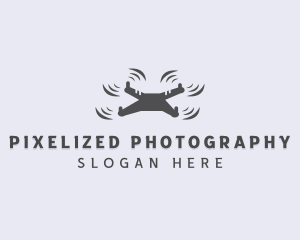 Videography Tech Drone logo design