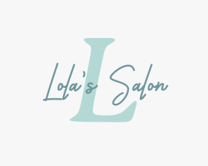 Feminine Salon Beauty logo design