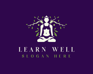 Yoga Wellness Relaxation logo design