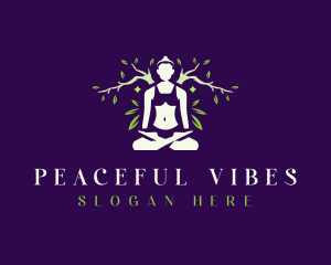 Yoga Wellness Relaxation logo design