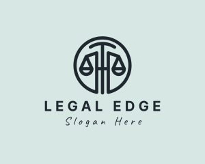 Modern Lawyer Scale logo