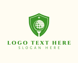Golf Ball Shield logo
