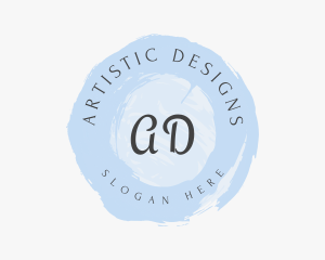 Fashion Designer Watercolor logo design