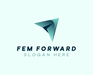 Forwarding Plane Freight logo design