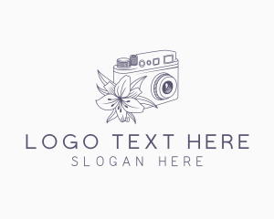 Floral Photo Camera logo