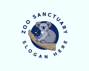 Marsupial Koala Bear logo design