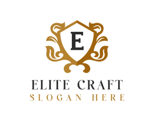 High End Ornament Crest logo design