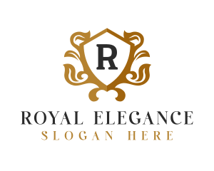 High End Ornament Crest logo design