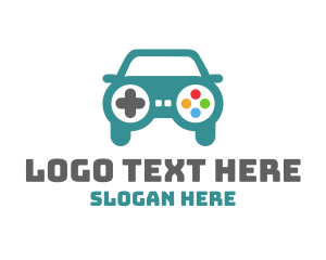 Car Gaming Controller Logo