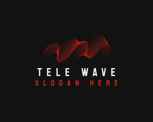 Tune Wave Tech Sound logo design