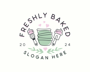 Baker Baking Patisserie logo design