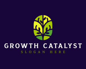 Tree Planting Garden logo design