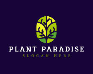 Tree Planting Garden logo design