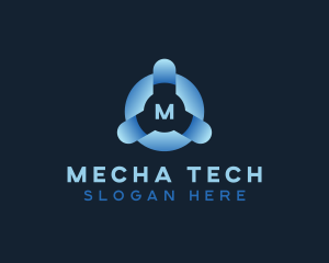 Software Tech Cyber logo design