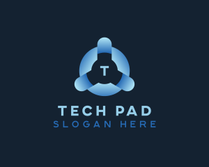 Software Tech Cyber logo design