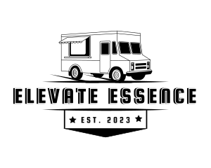 Food Truck Van Logo