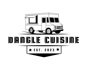 Food Truck Van logo design